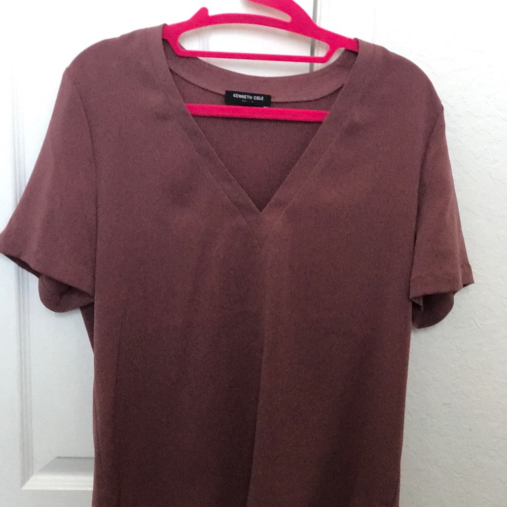 Kenneth Cole pink top